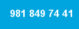 981 849 74 41 981 849 74 41
